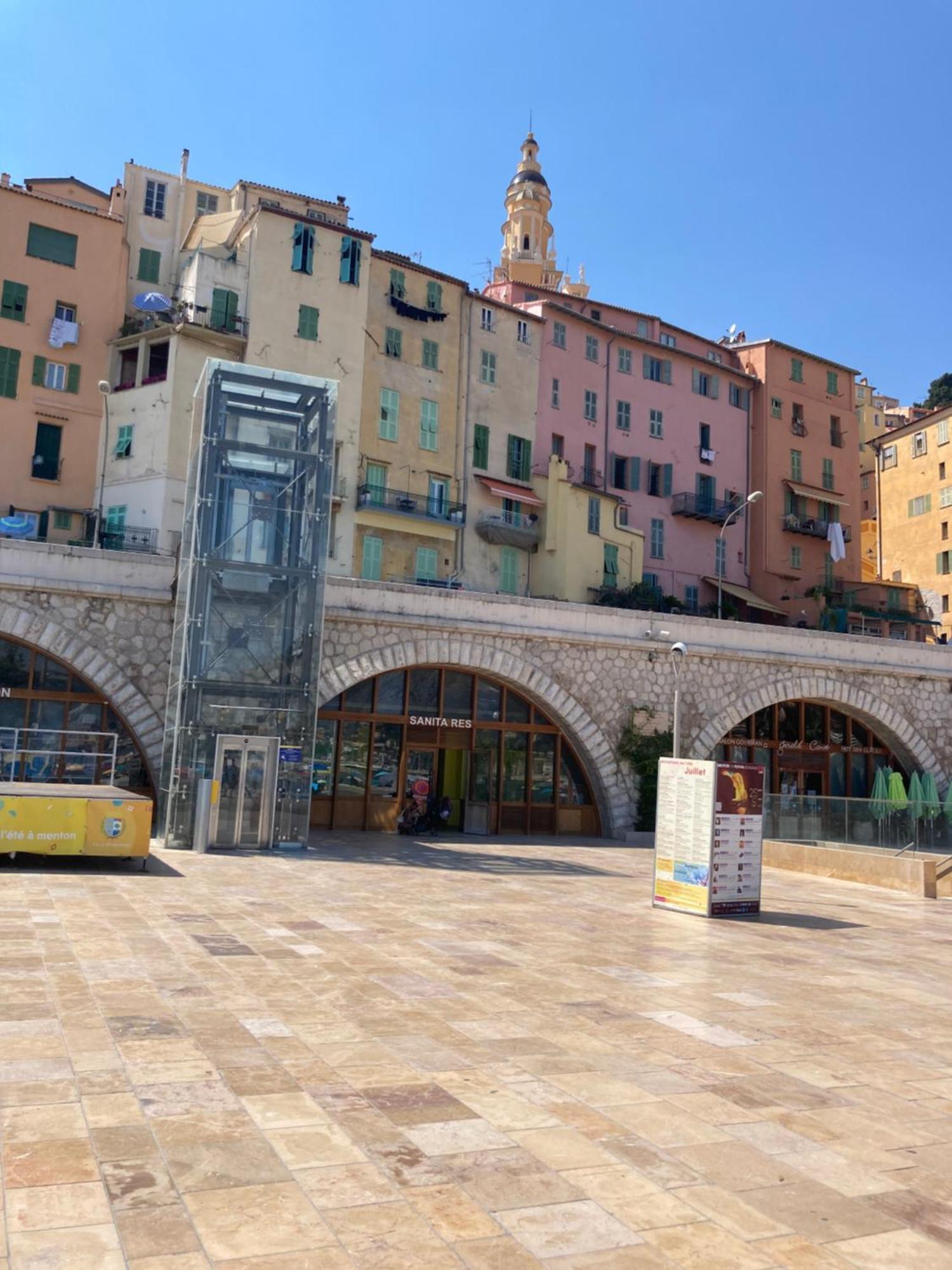 Studio La Cigale Bord De Mer Menton Extérieur photo