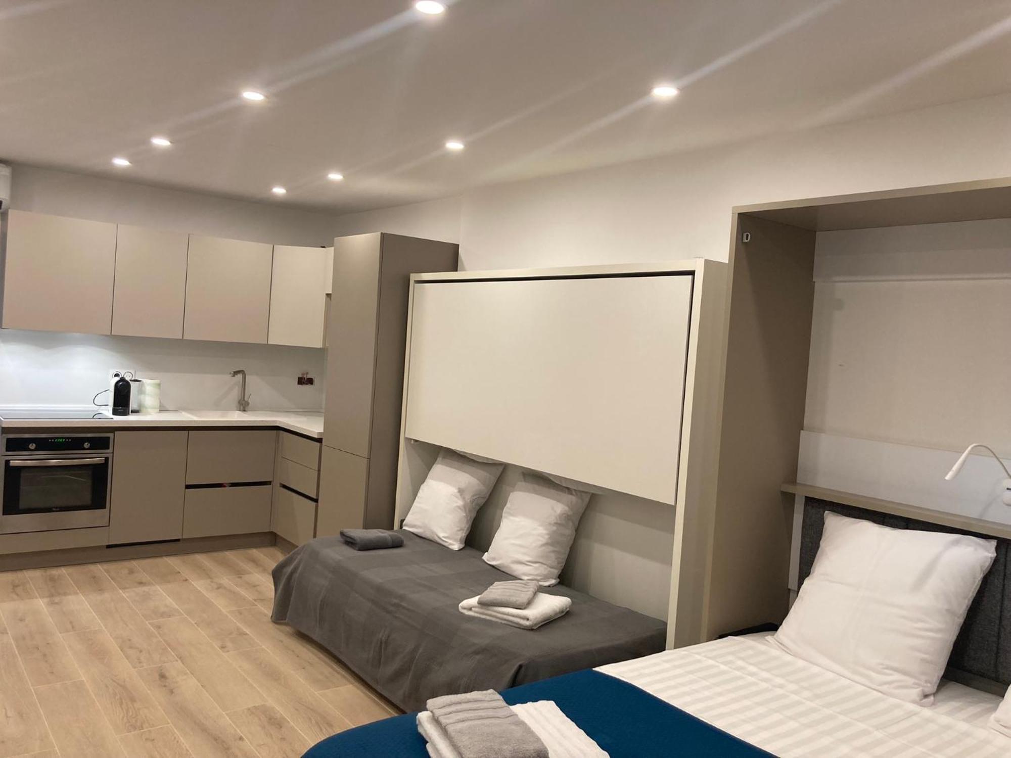 Studio La Cigale Bord De Mer Menton Extérieur photo